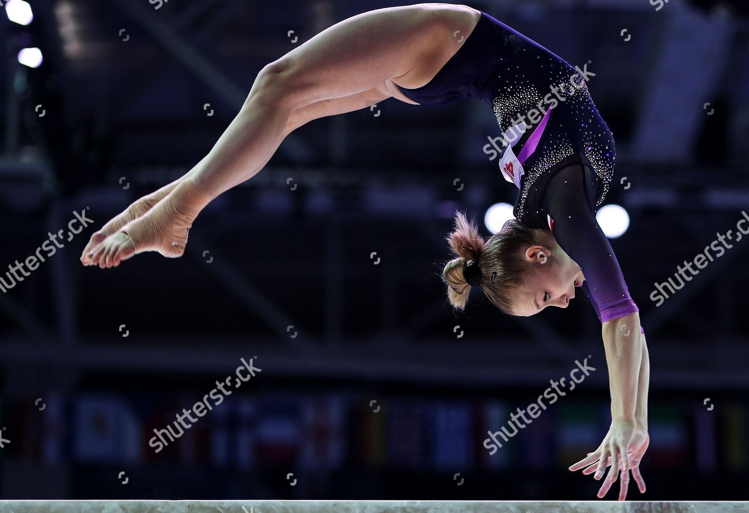 Anna Gemza Poland Competes On Balance Editorial Stock Photo - Stock ...