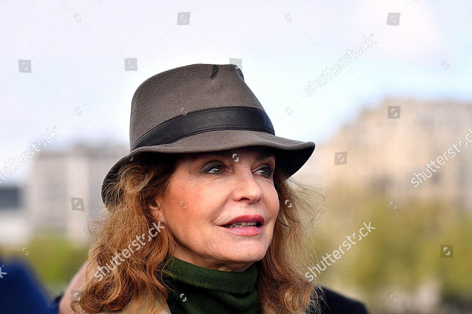 Cyrielle Claire Actress During Inauguration Jeanpaul Editorial Stock