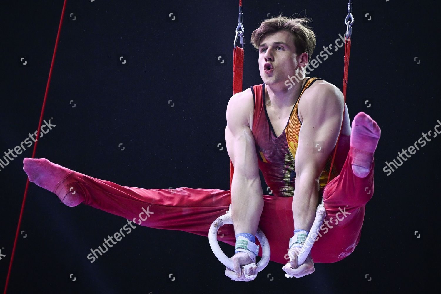 Belgian Gymnast Luka Van Den Keybus Editorial Stock Photo - Stock Image ...