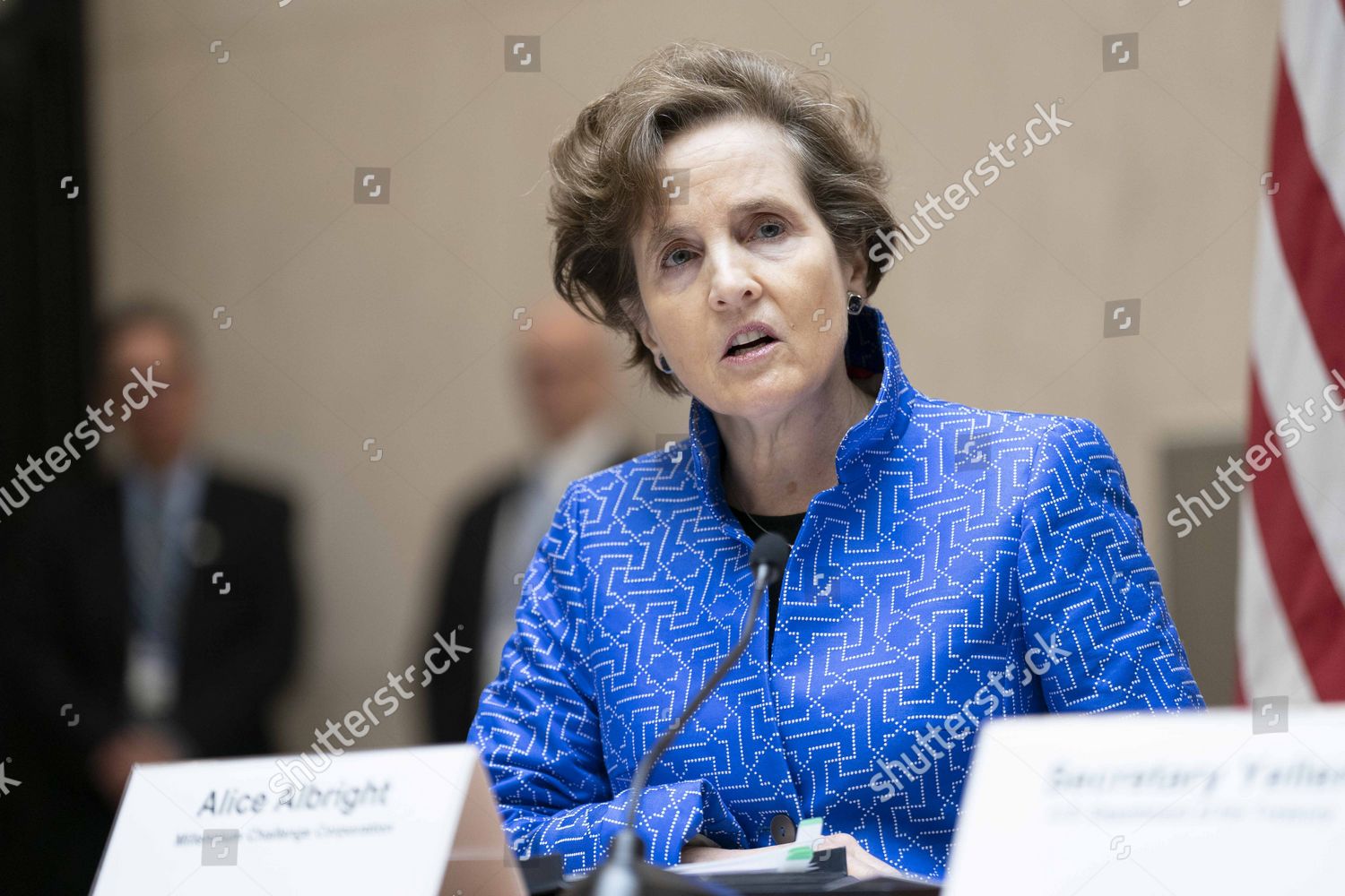 Ceo Millennium Challenge Corporation Alice Albright Editorial Stock ...