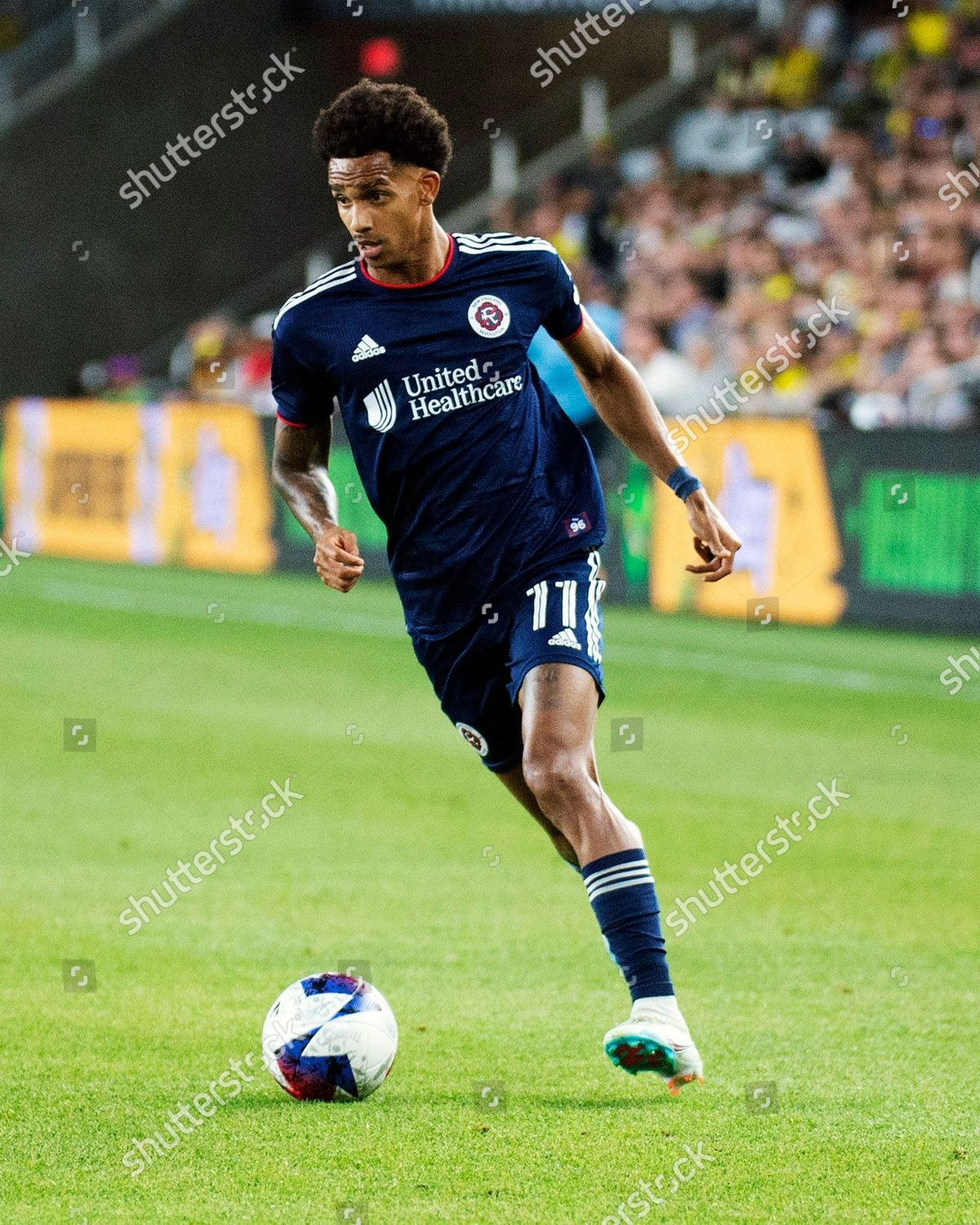 New England Revolution Midfielder Dylan Borrero Editorial Stock Photo ...