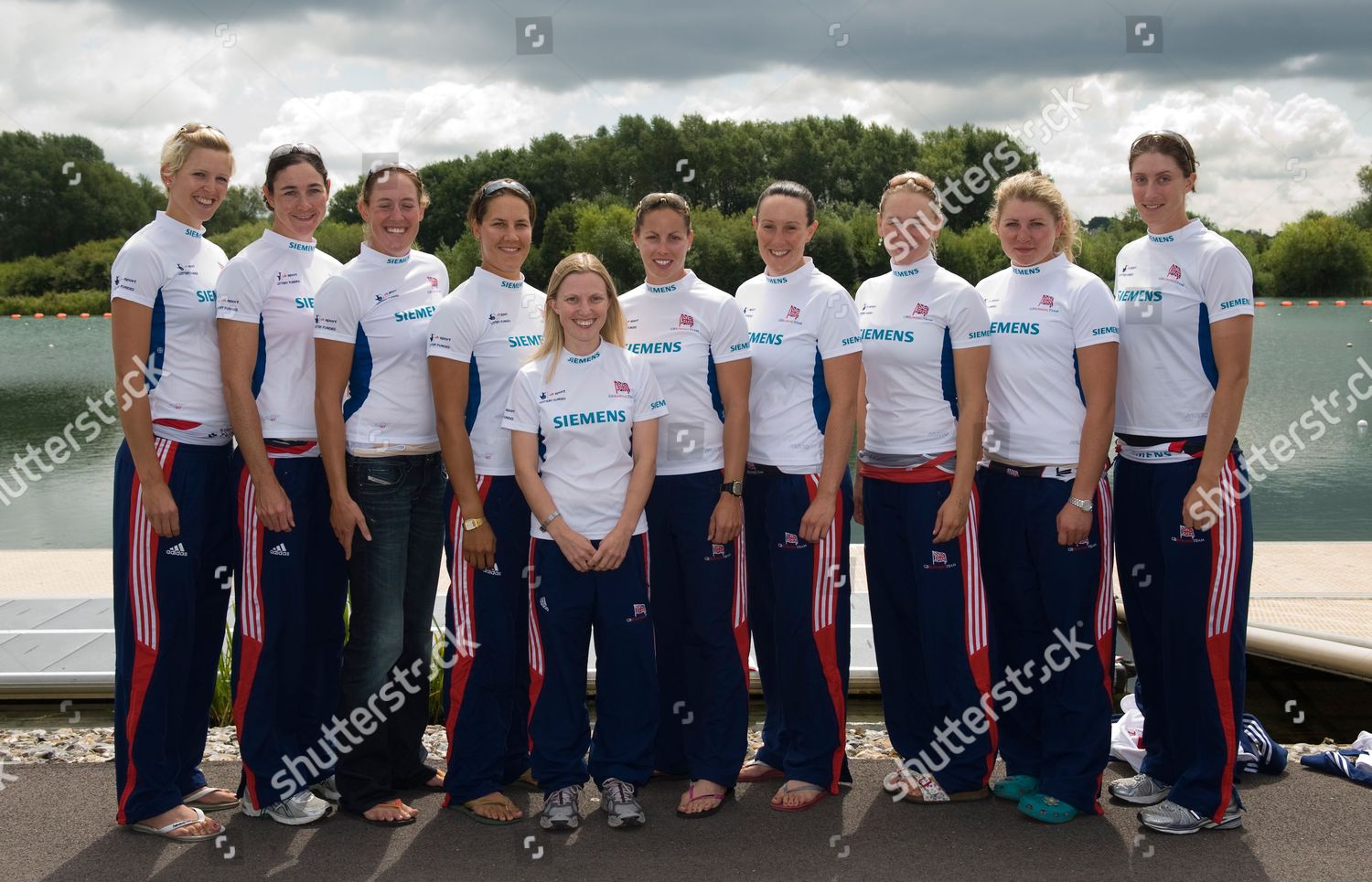 Gb Rowing Womens Eight Squad Which Editorial Stock Photo - Stock Image ...