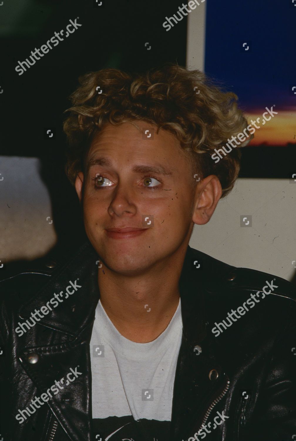 Depeche Mode Martin Gore Keyboards Guitar Editorial Stock Photo Stock