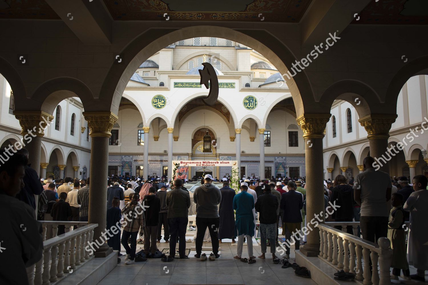 South African Muslims Offer Eidal Fitr Editorial Stock Photo - Stock ...