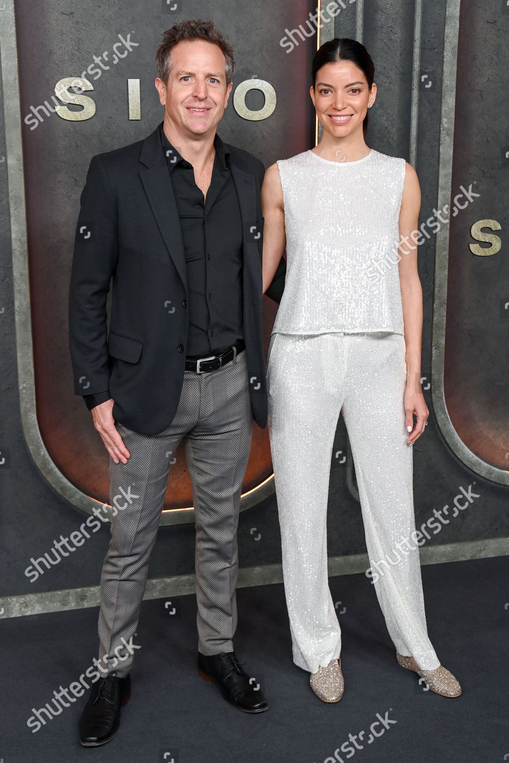 Lr Hugh Howey Shay Londre Editorial Stock Photo Stock Image