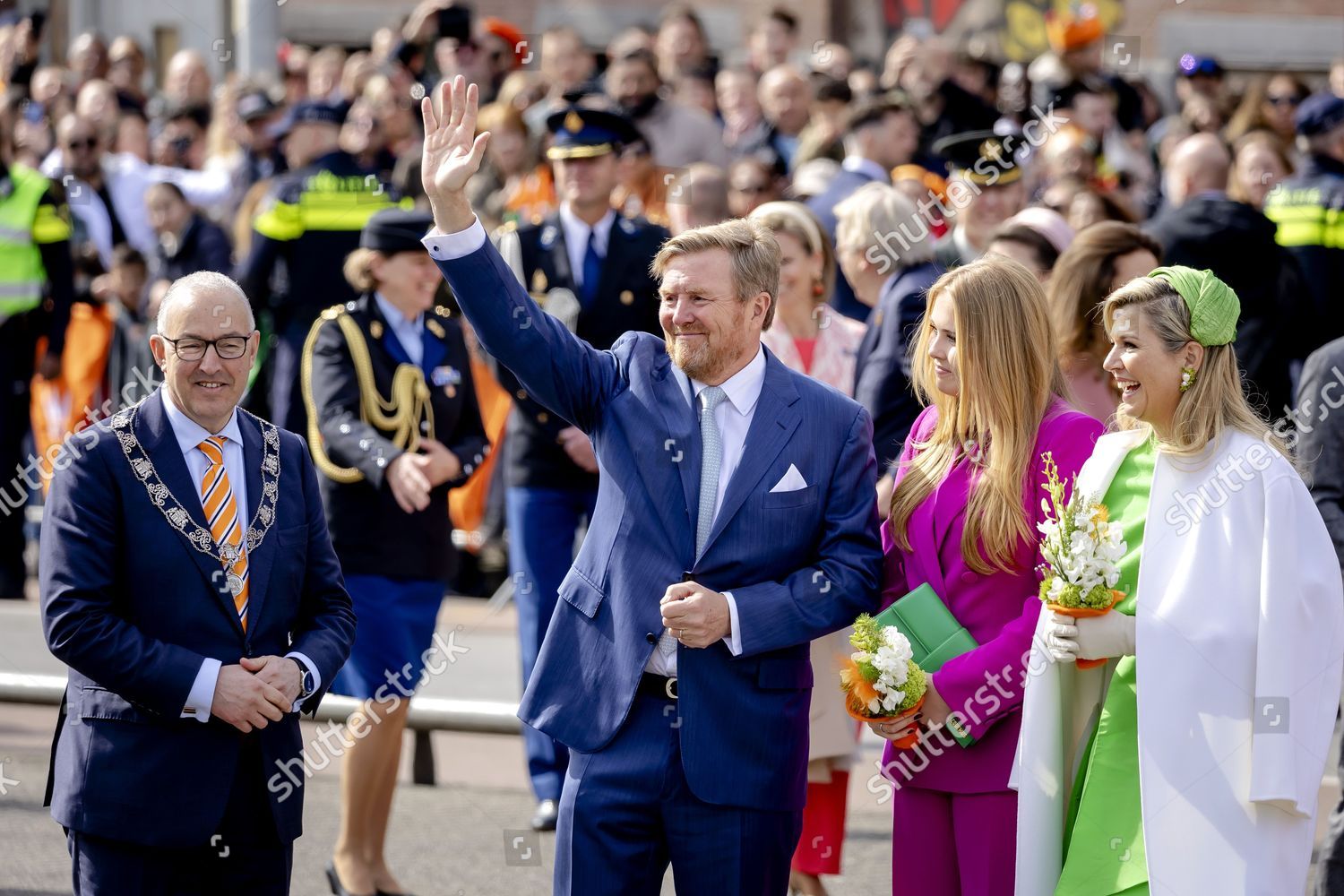 Rotterdam King Willemalexander Queen Maxima Princess Foto De Stock De Contenido Editorial 3829