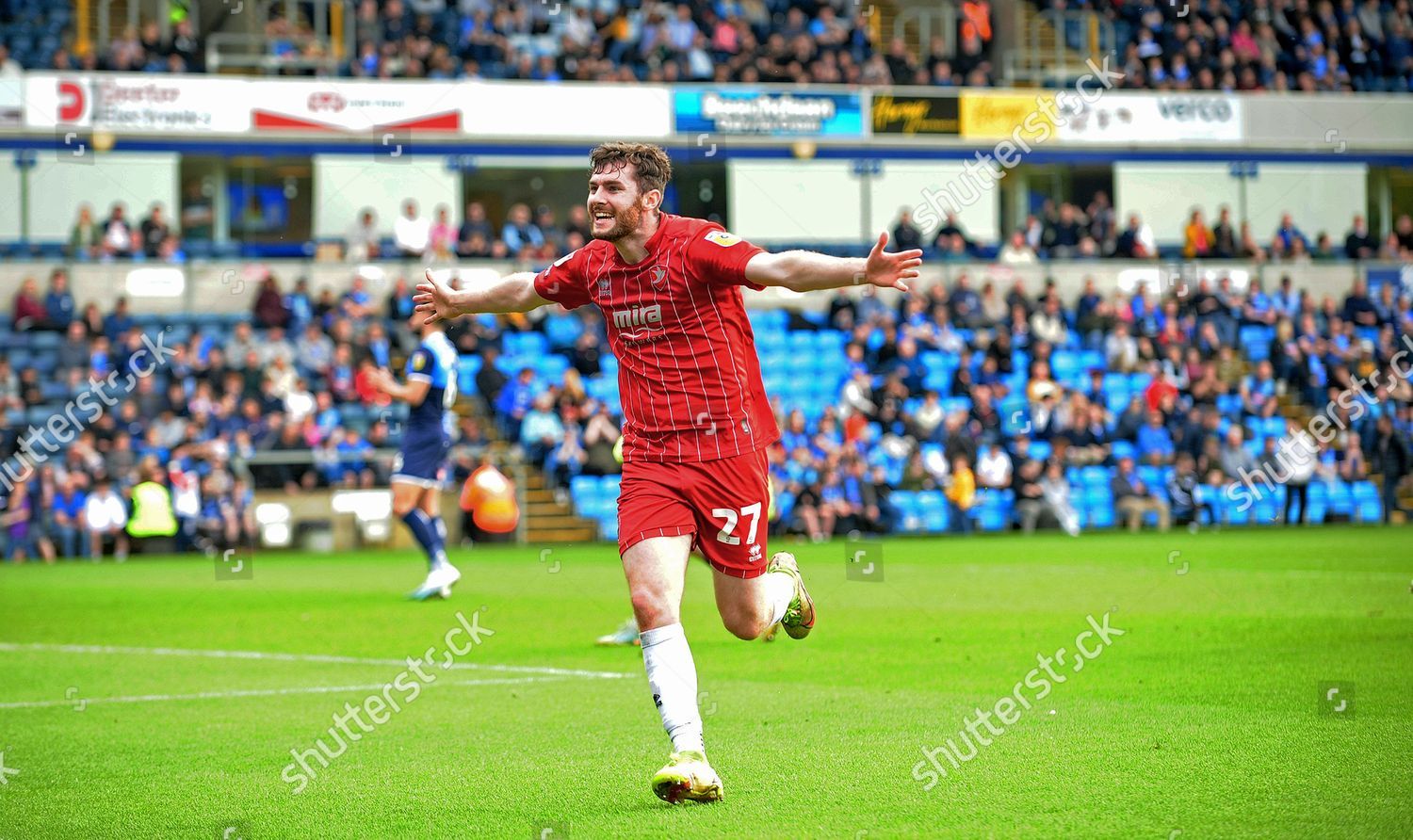 Aidan Keena Cheltenham Town Celebrates His Editorial Stock Photo ...