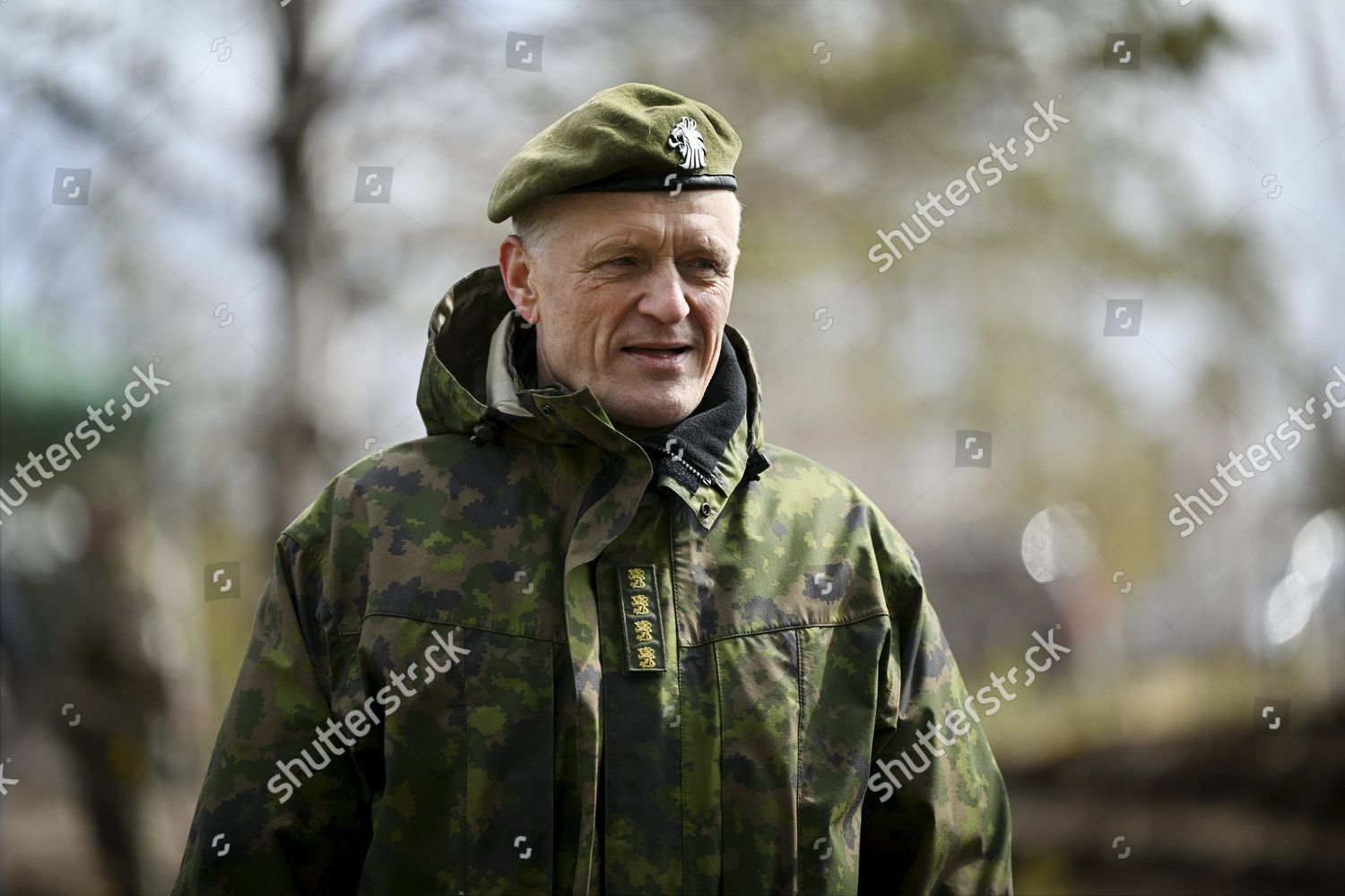 Finnish General Chief Defence Timo Kivinen Editorial Stock Photo ...