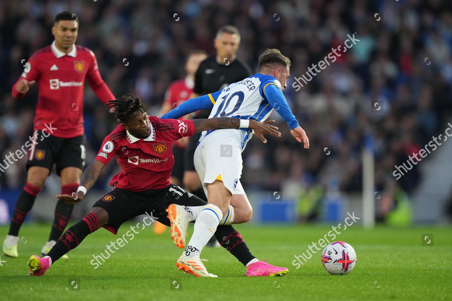 Fred Manchester United Alexis Mac Allister Editorial Stock Photo ...