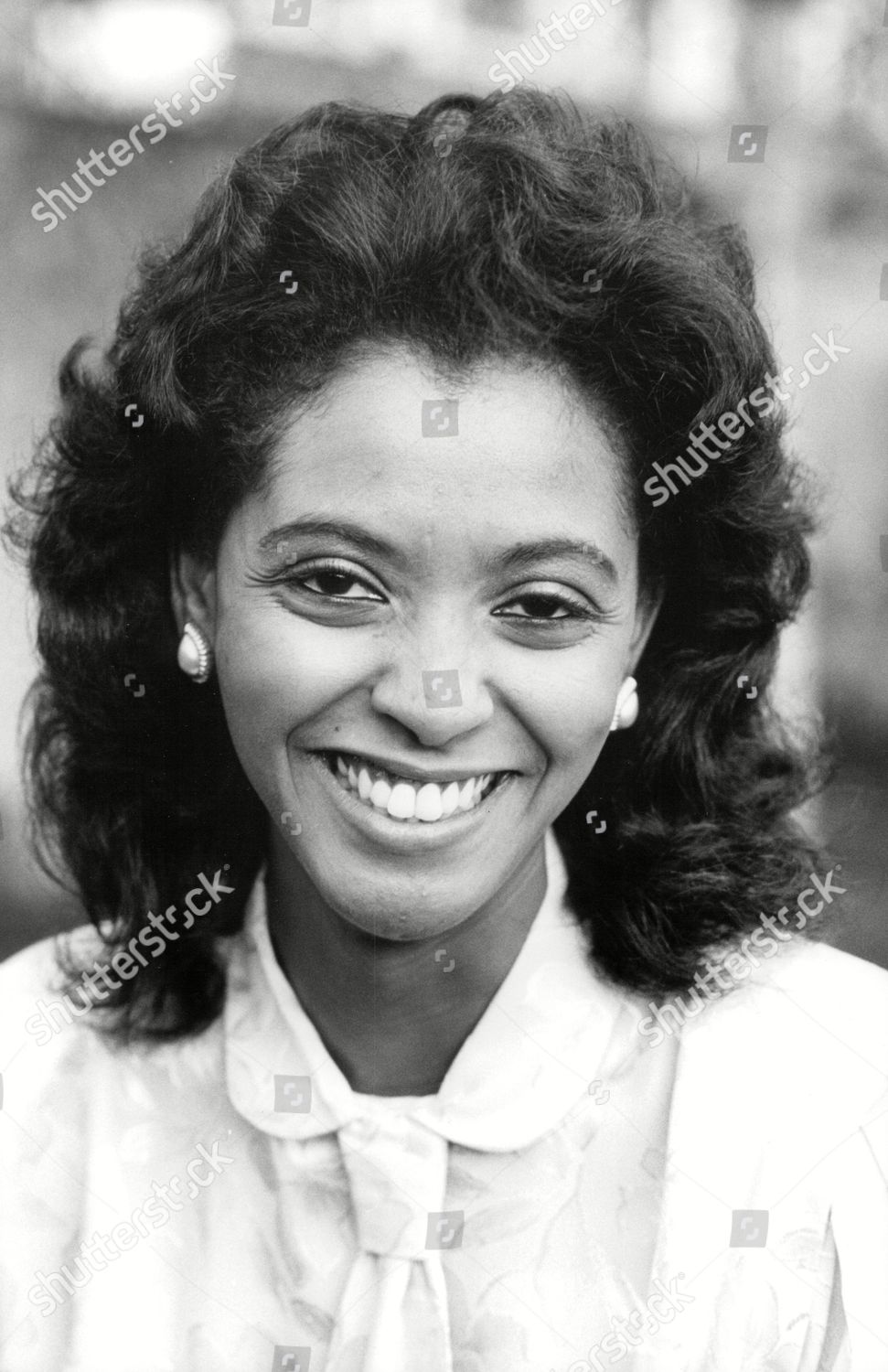 Newsreader Zeinab Badawi 1984 Editorial Stock Photo - Stock Image 