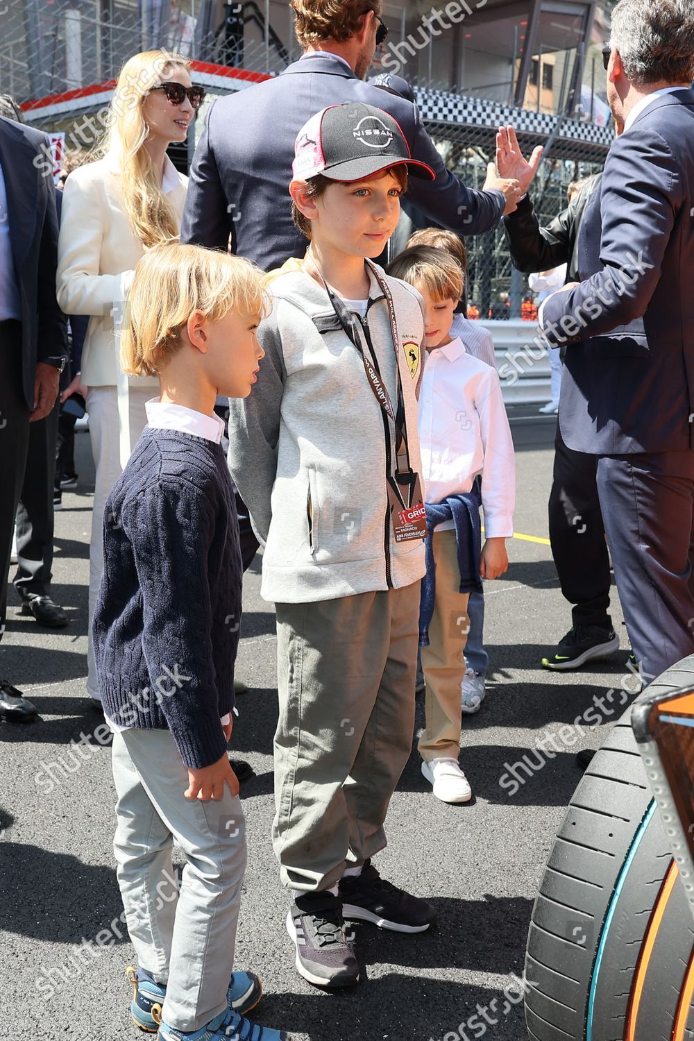 Beatrice Borromeo Her Sons Stefano Ercole Editorial Stock Photo - Stock ...