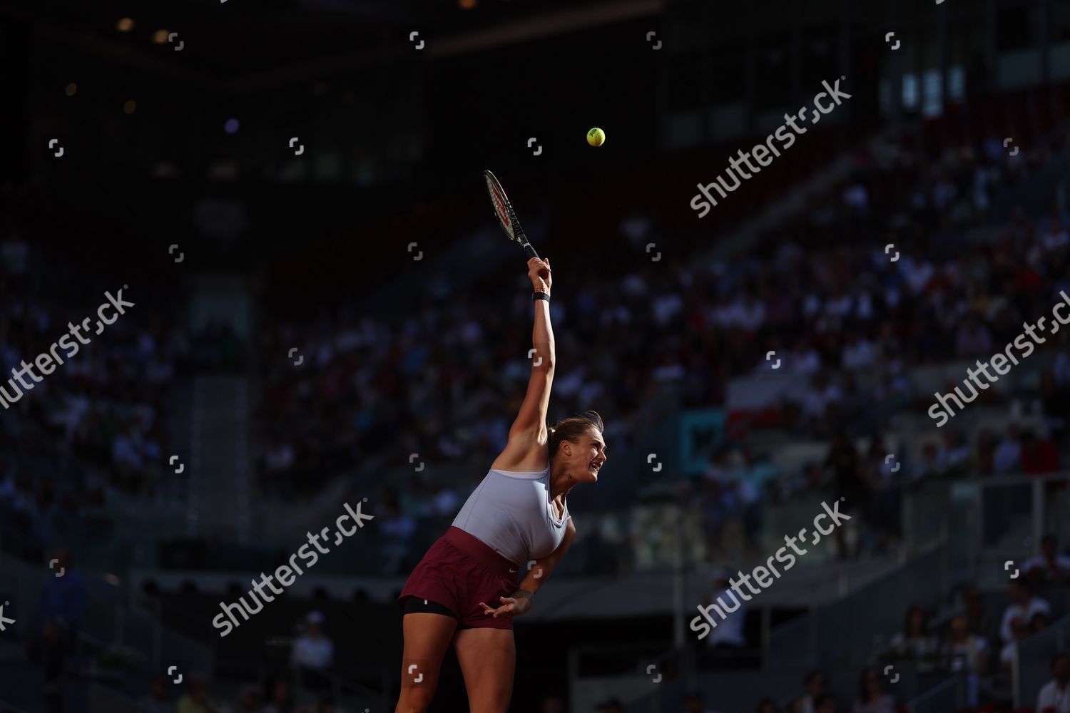 Aryna Sabalenka Blr Defeated Iga Swiatek Editorial Stock Photo - Stock ...