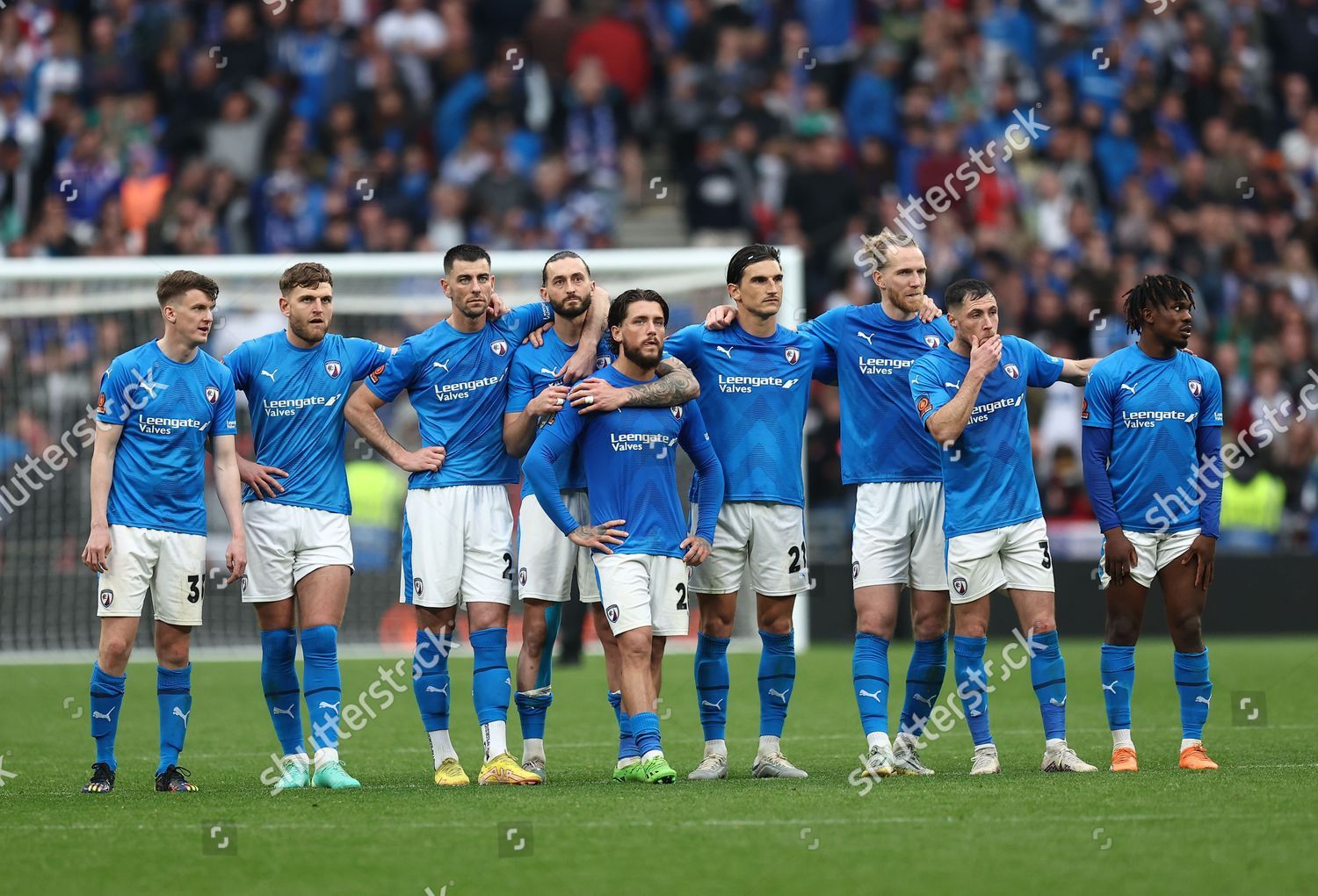 Players Chesterfield Look Dejected During Penalty Editorial Stock Photo -  Stock Image | Shutterstock