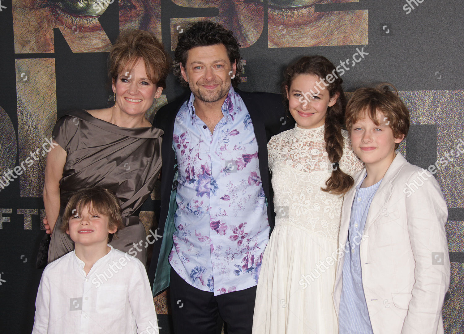 Andy Serkis Lorraine Ashbourne Children Sonny Editorial Stock Photo ...