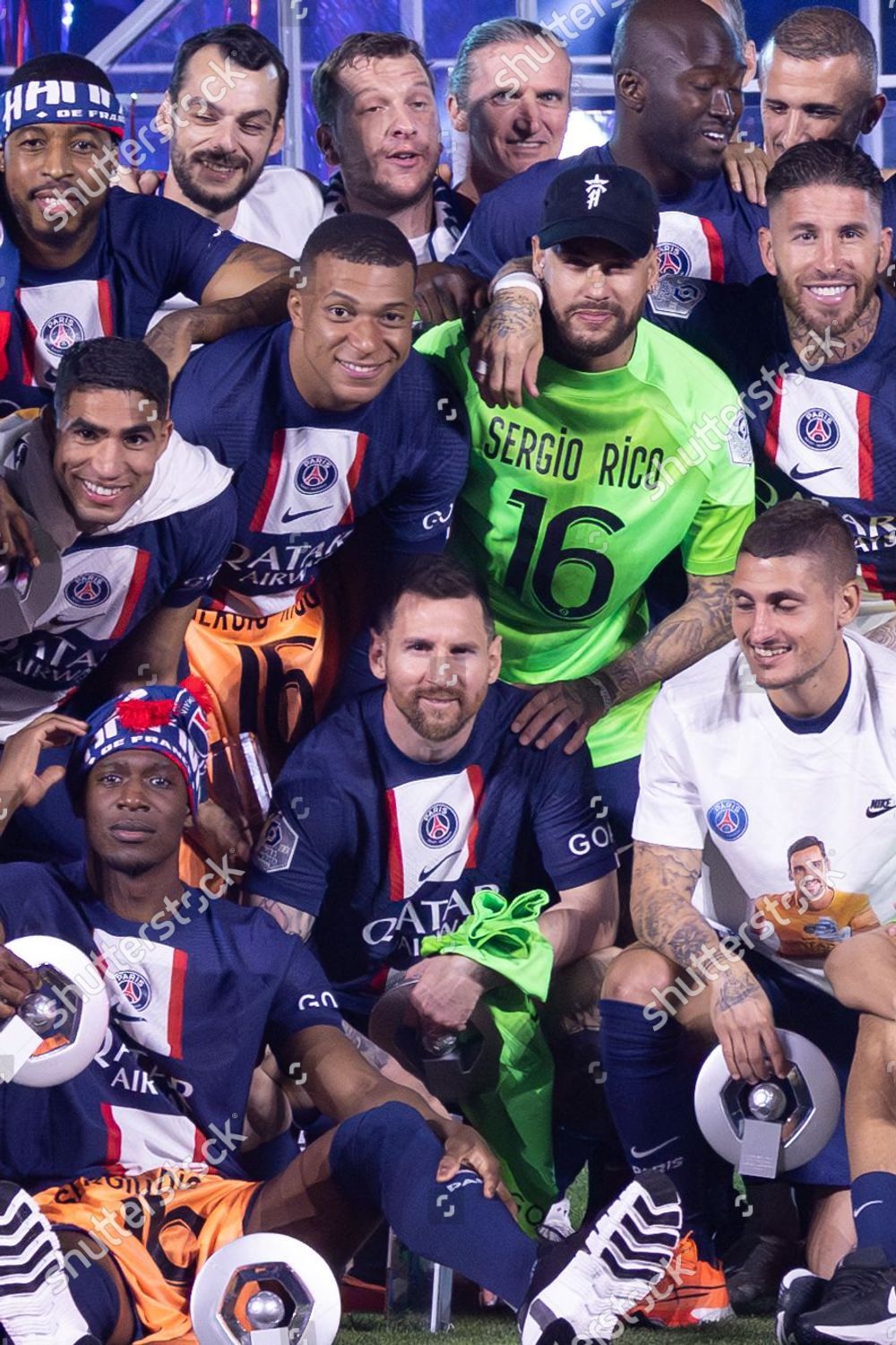 PARIS, FRANCE - JUNE 3: Sergio Ramos of Paris Saint-Germain in new