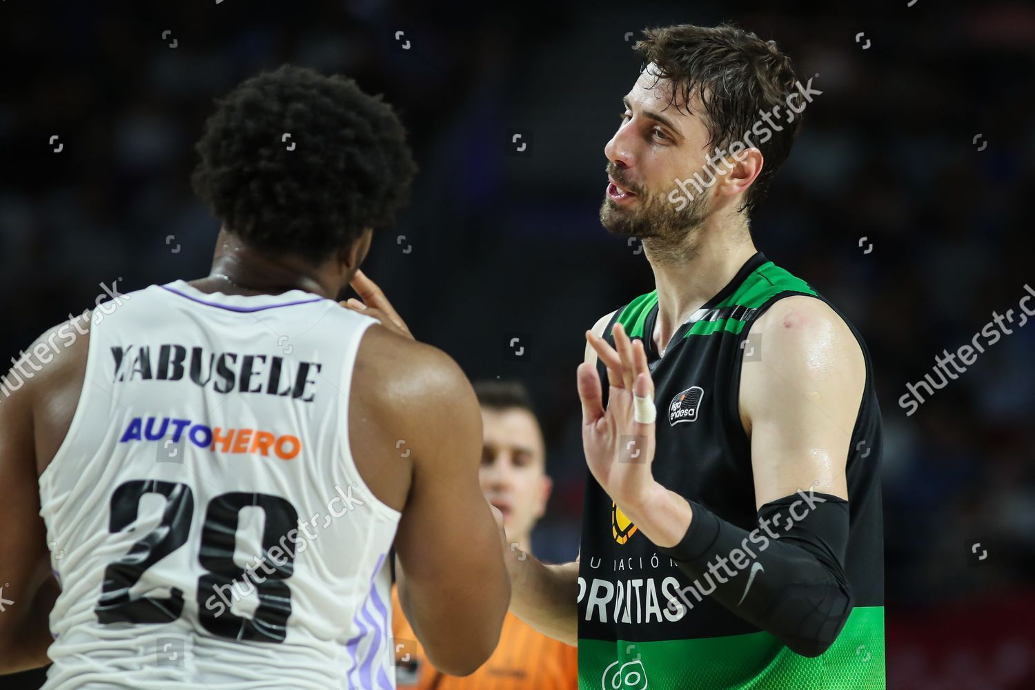Guerschon Yabusele player of Real Madrid in action during the Real News  Photo - Getty Images
