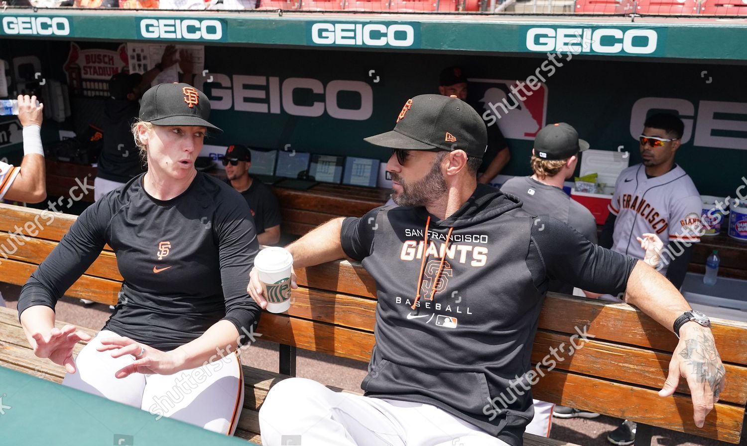 San Francisco Giants Coach Alyssa Nakken Editorial Stock Photo - Stock  Image