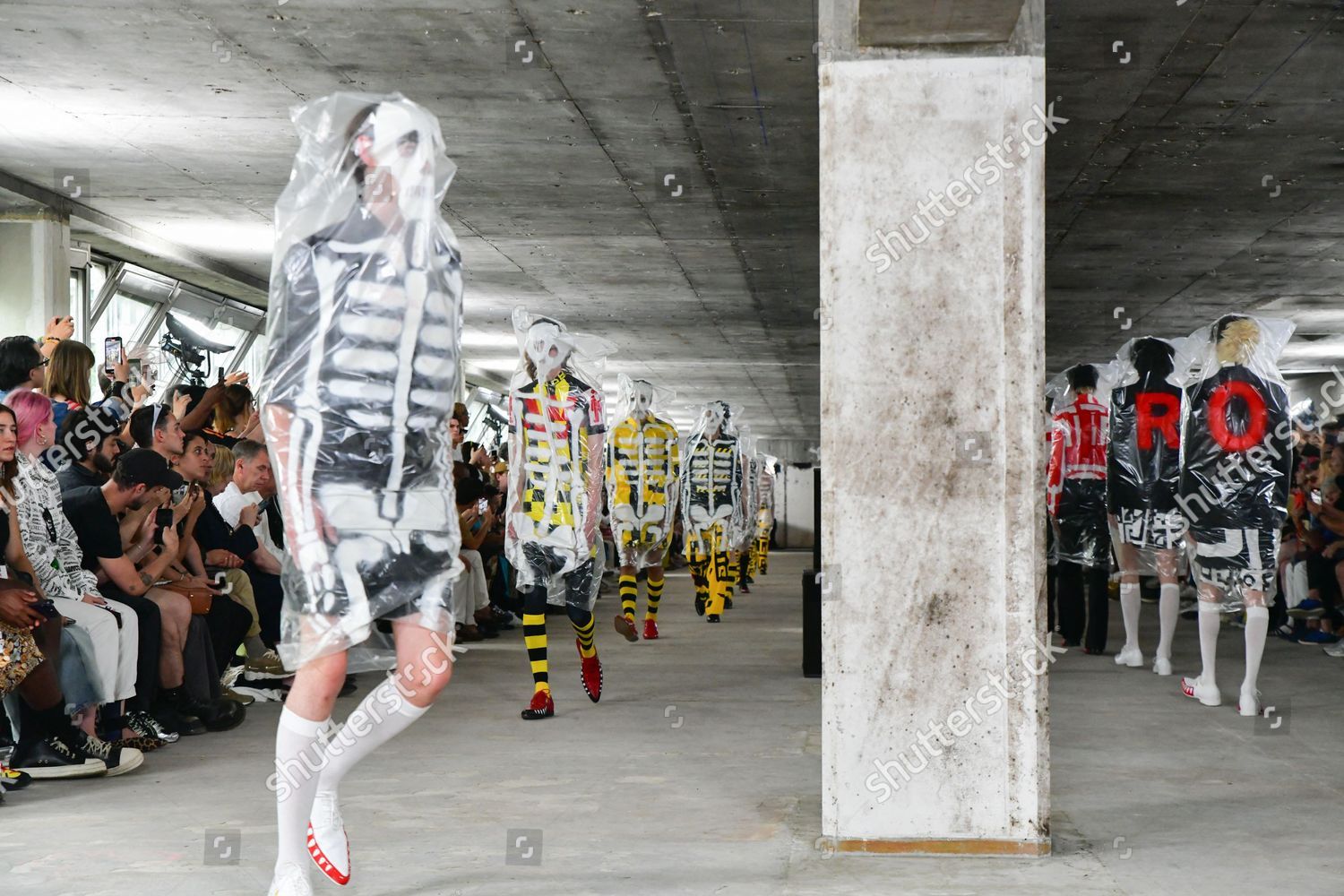 Paris, France. 21st June, 2023. A model walks the runway during the Walter  Van Beirendonck Menswear Spring/Summer 2024 show as part of Paris Fashion  Week on June 20, 2023 in Paris, France