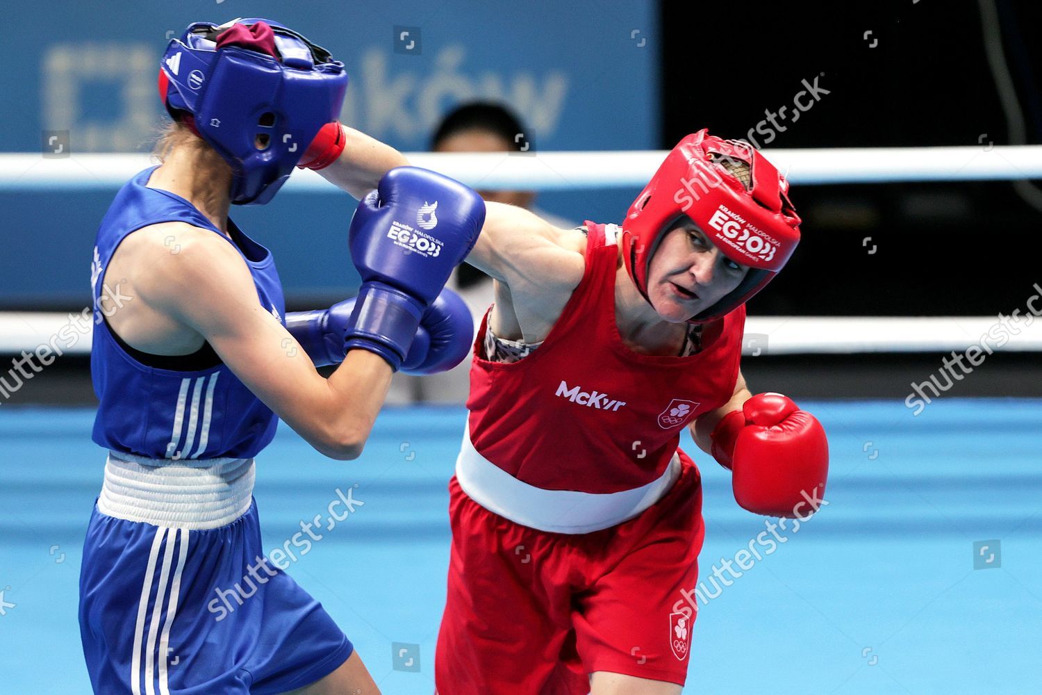 Womens 60kg Prelims Round 32 Kellie Editorial Stock Photo - Stock Image