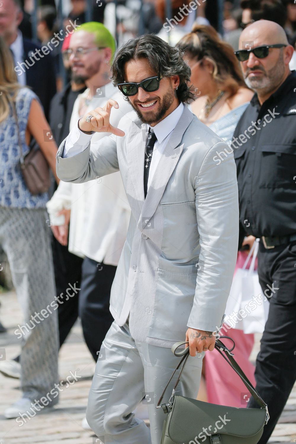Maluma Outside Arrivals Dior Homme Menswear Editorial Stock Photo - Stock  Image