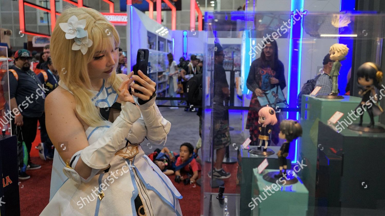 Anime characters square off at the Los Angeles Convention Center, June 29,  2012. (AP) « Day in Photos