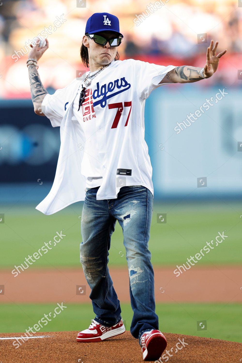 Dodgers News: Peso Pluma Throwing Out First Pitch At Dodger Stadium 