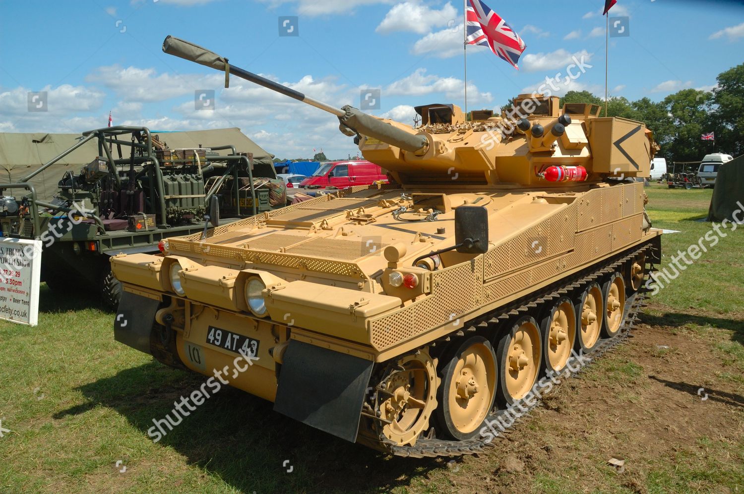 British Scimitar Tank Editorial Stock Photo - Stock Image | Shutterstock