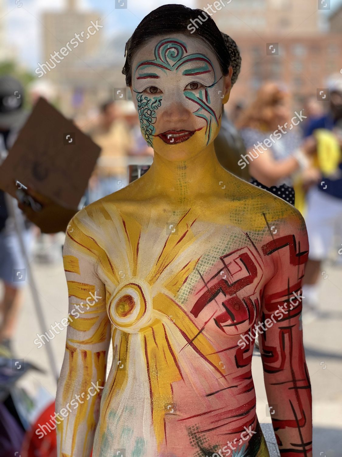 2023 NYC Body Painting Day (Inside the Artist Tent) 