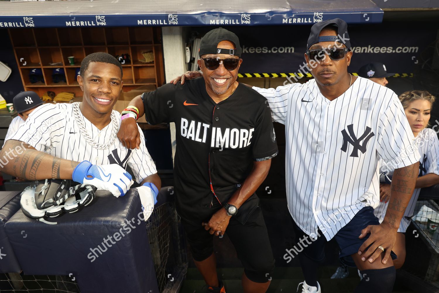 New York, NY, USA. 24th July, 2023. Ja Rule and CC Sabathia at the 3rd  Annual CC Sabathia and Friends Celebrity Softball Game to benefit the  PiCChin Foundation at Yankee Stadium on