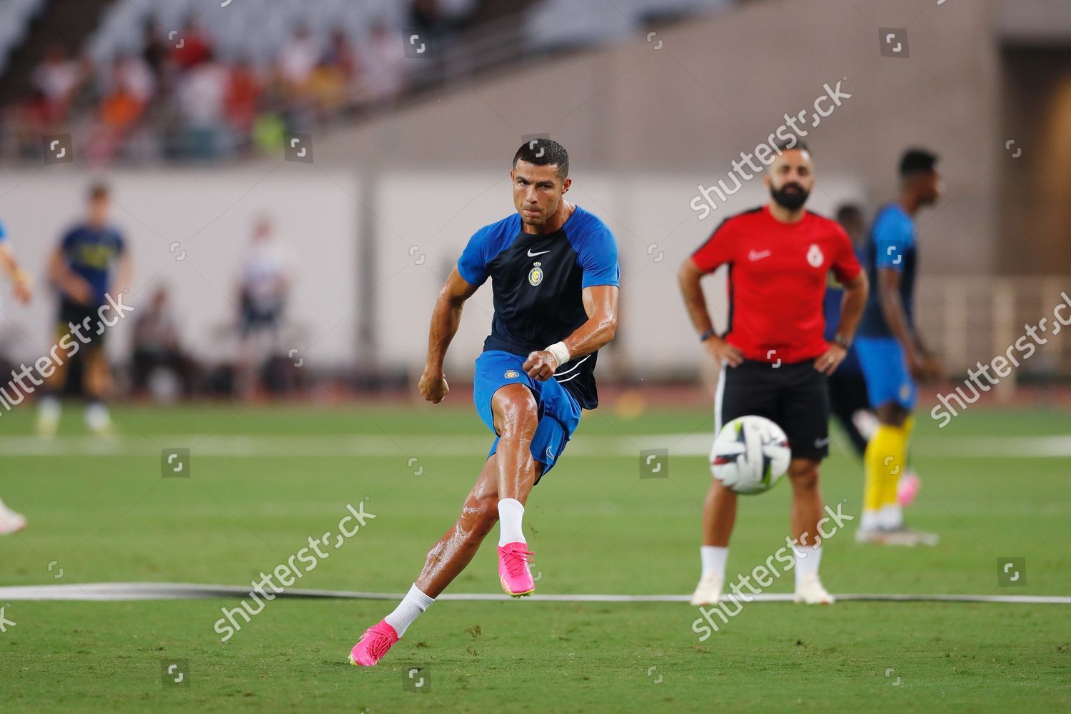 Cristiano Ronaldo Alnassr Football Soccer Preseason Editorial Stock Photo -  Stock Image