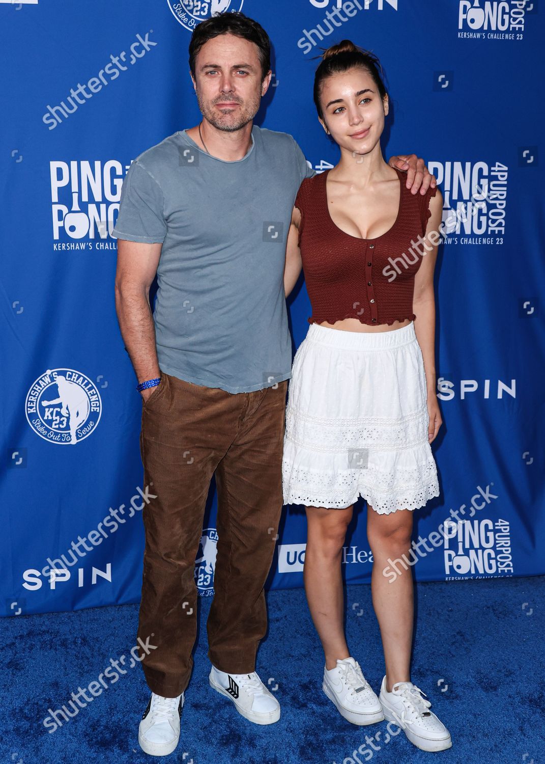 Casey Affleck and Girlfriend Caylee Cowan Attend Los Angeles Gala