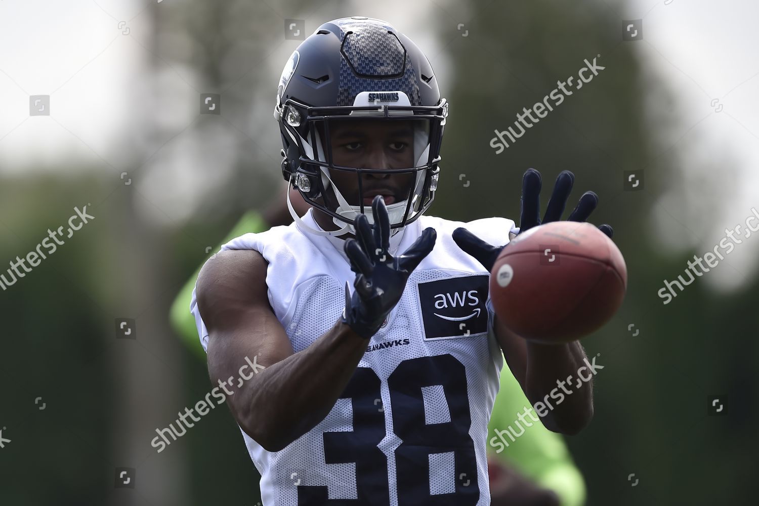 Seattle Seahawks Cornerback Andrew Whitaker 38 Editorial Stock Photo -  Stock Image