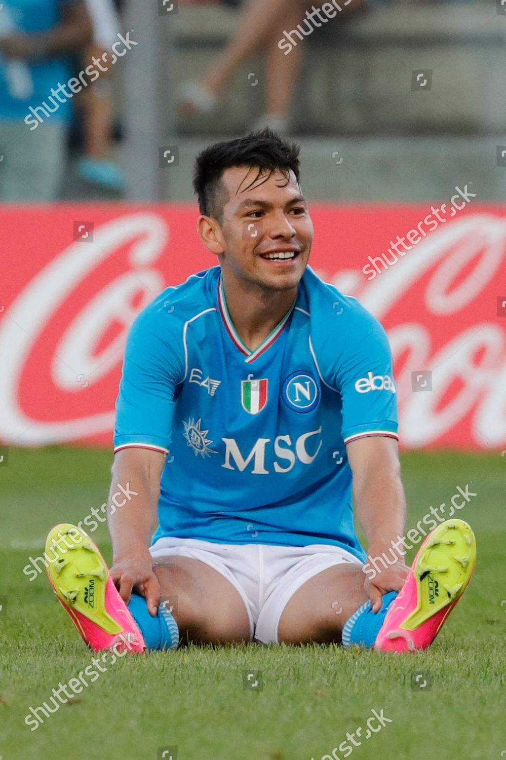 Friendly Football Ssc Napoli Versus Girona Editorial Stock Photo