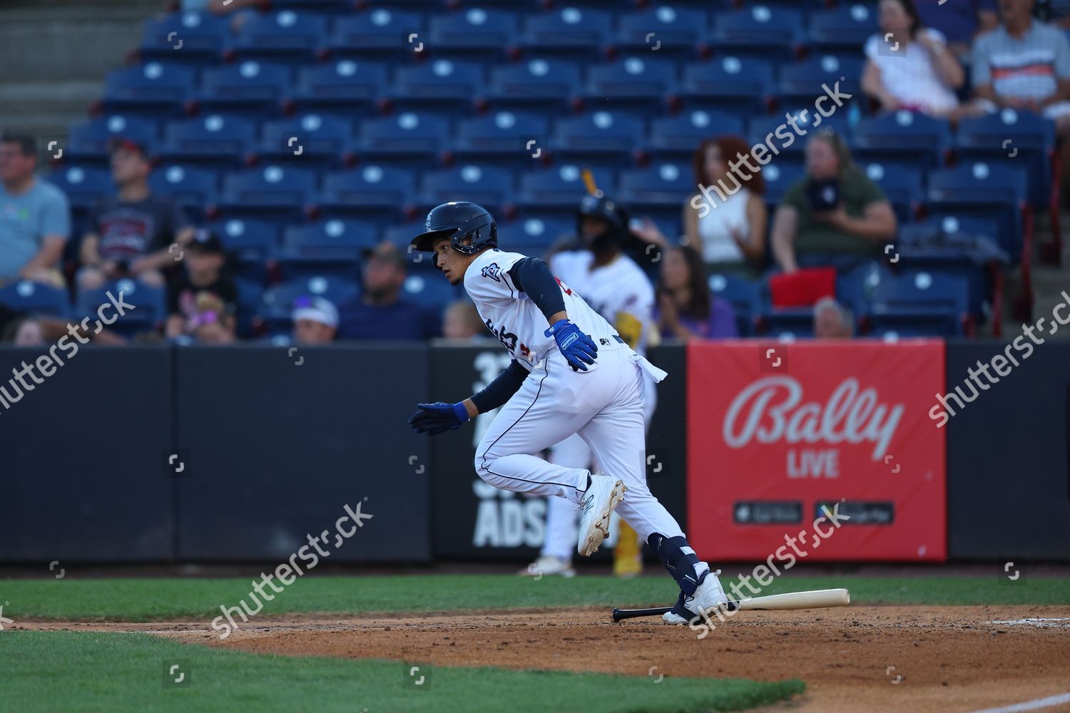 Binghamton Rumble Ponies 2b Cesar Berbesi Editorial Stock Photo