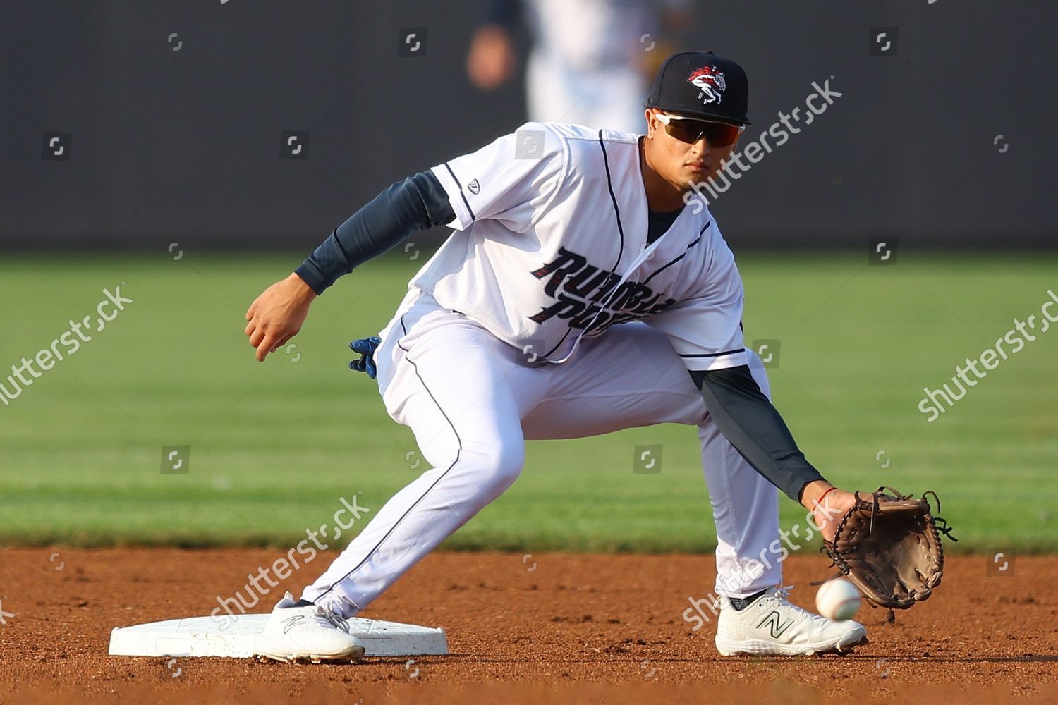 Binghamton Rumble Ponies 2b Cesar Berbesi Editorial Stock Photo