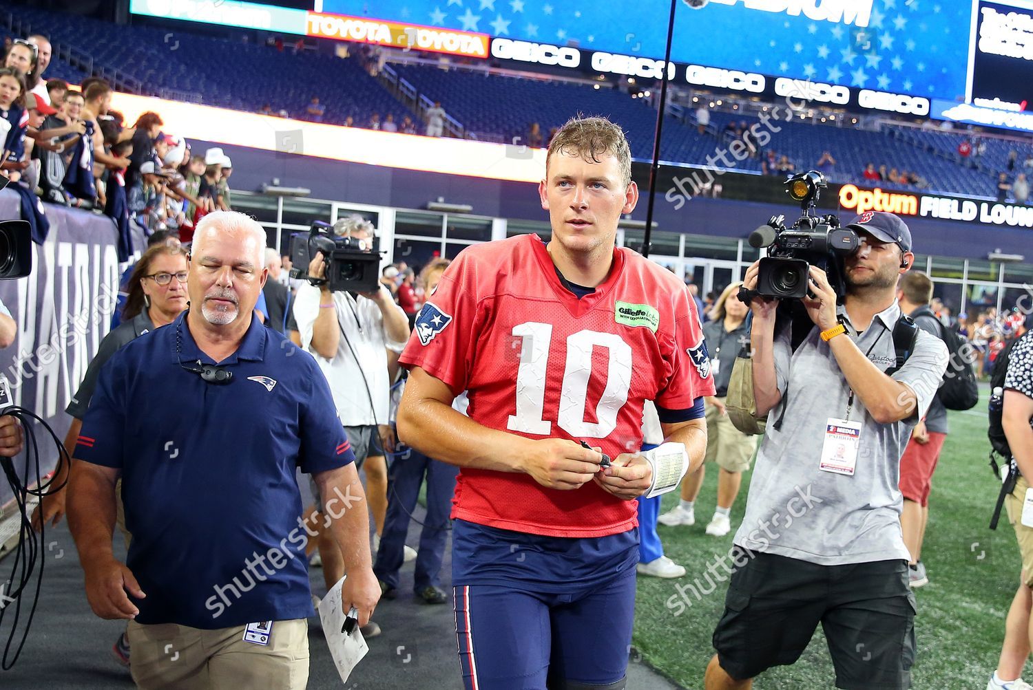 New England Patriots Quarterback Mac Jones Editorial Stock Photo