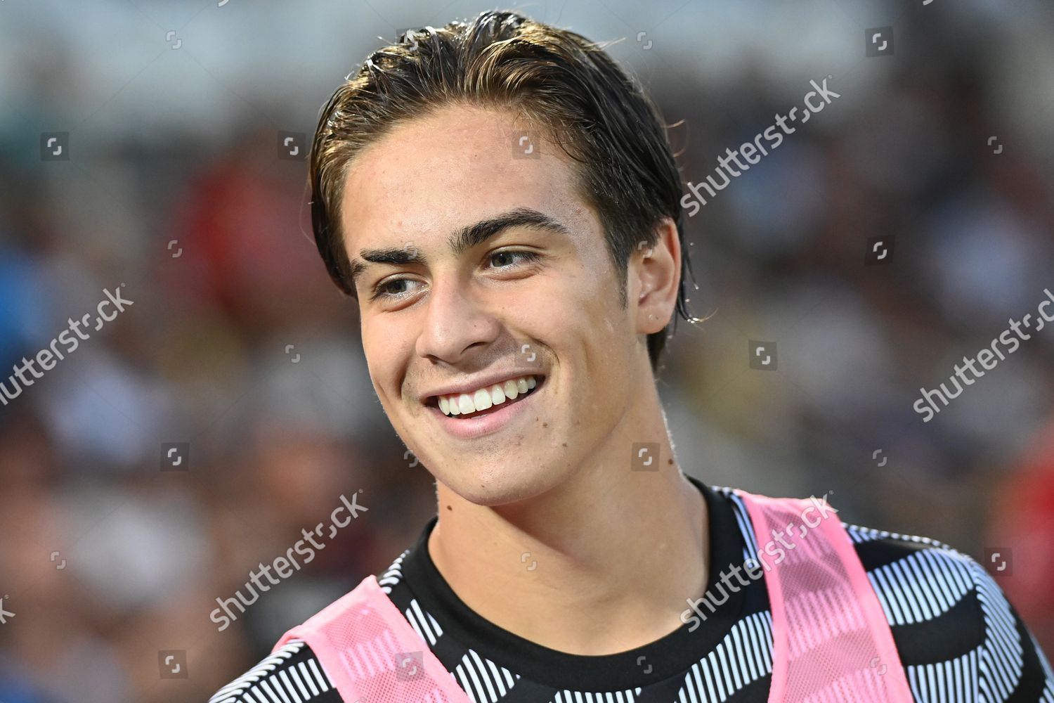 Kenan Yildiz of Juventus FC in action during the Serie A football match  between Atalanta BC and Juventus FC Stock Photo - Alamy