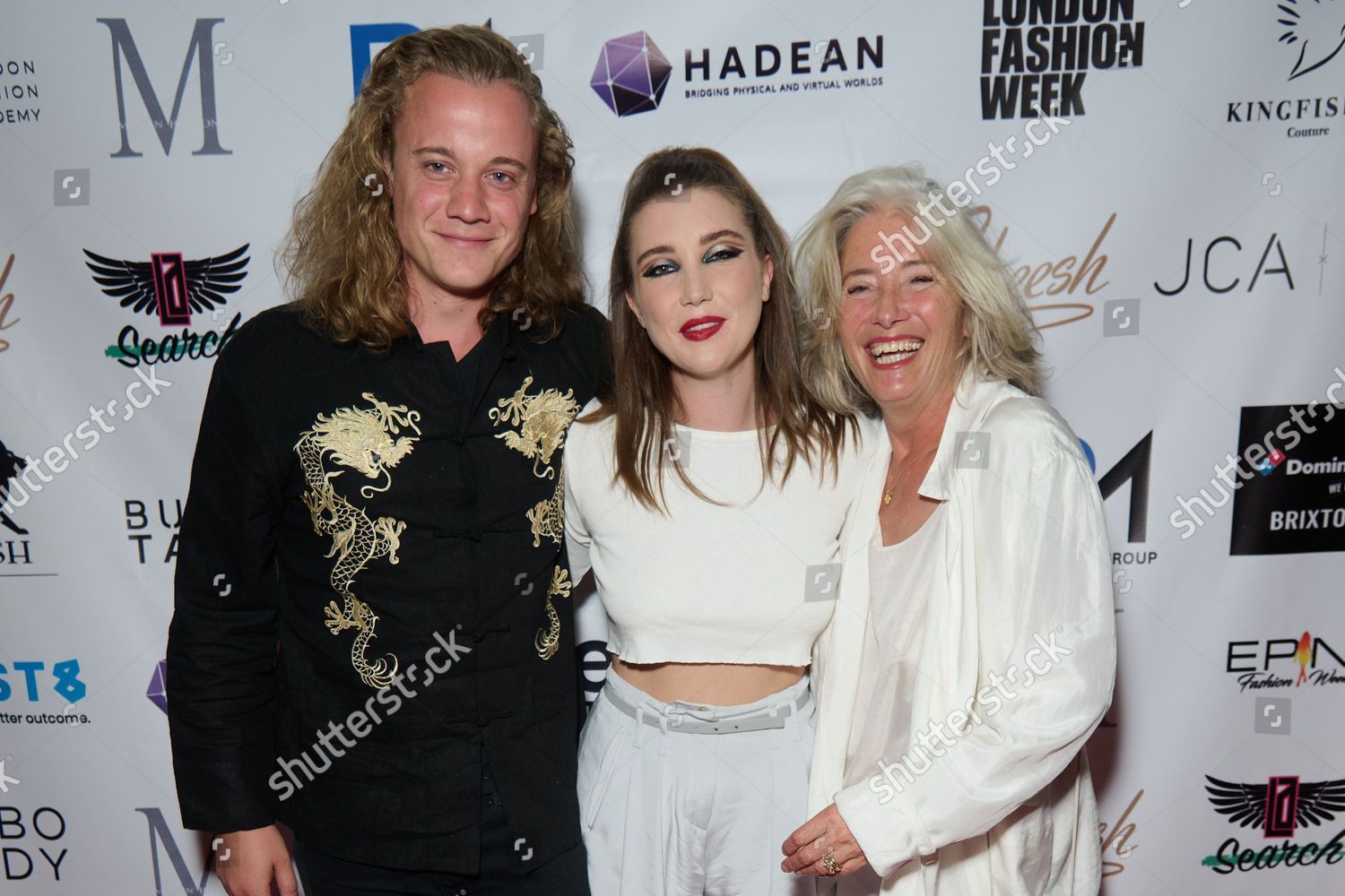 Basil Eidenbenz Gaia Wise Emma Thompson Editorial Stock Photo Stock