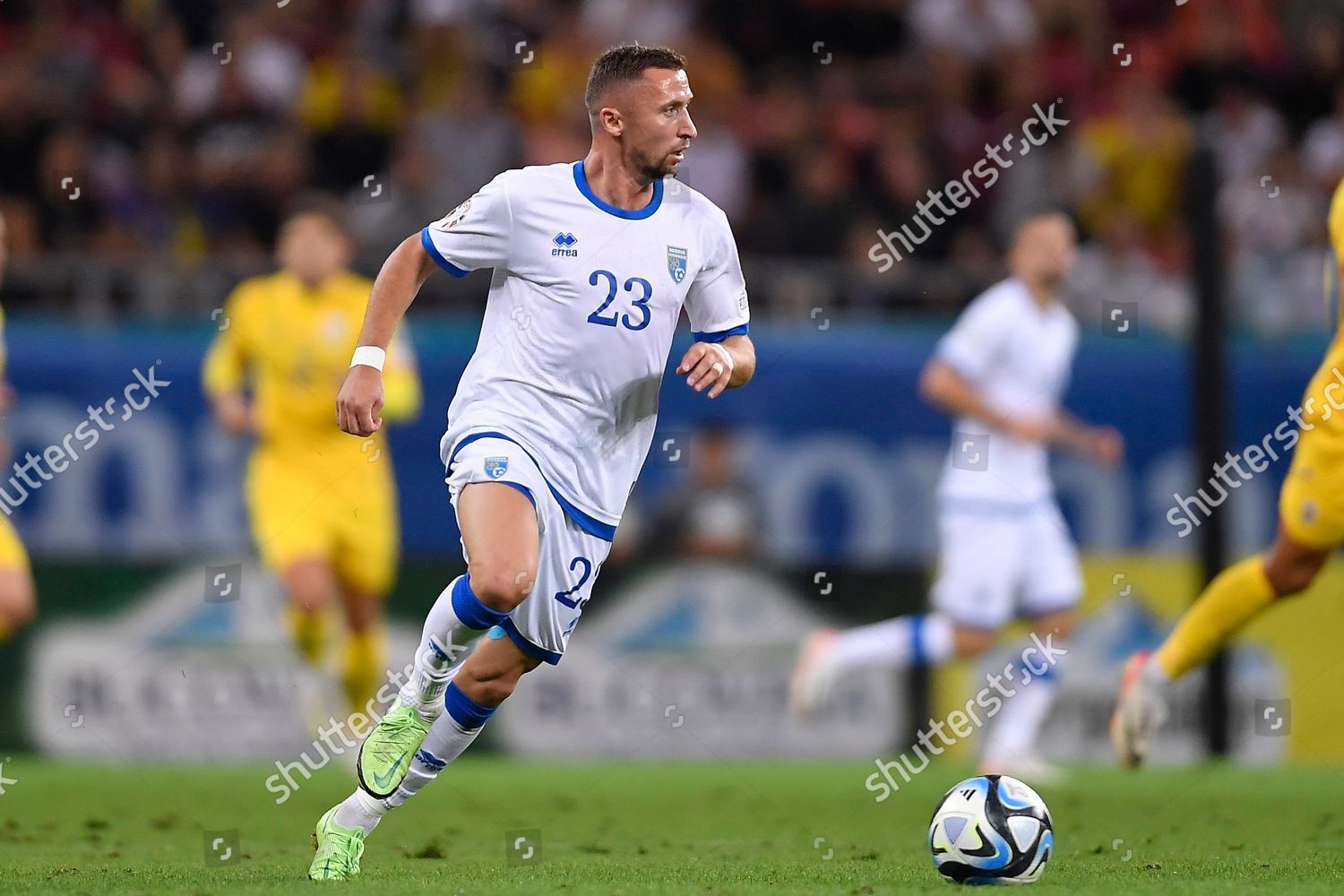 Bernard Berisha Kosovo Action During Uefa Editorial Stock Photo - Stock ...