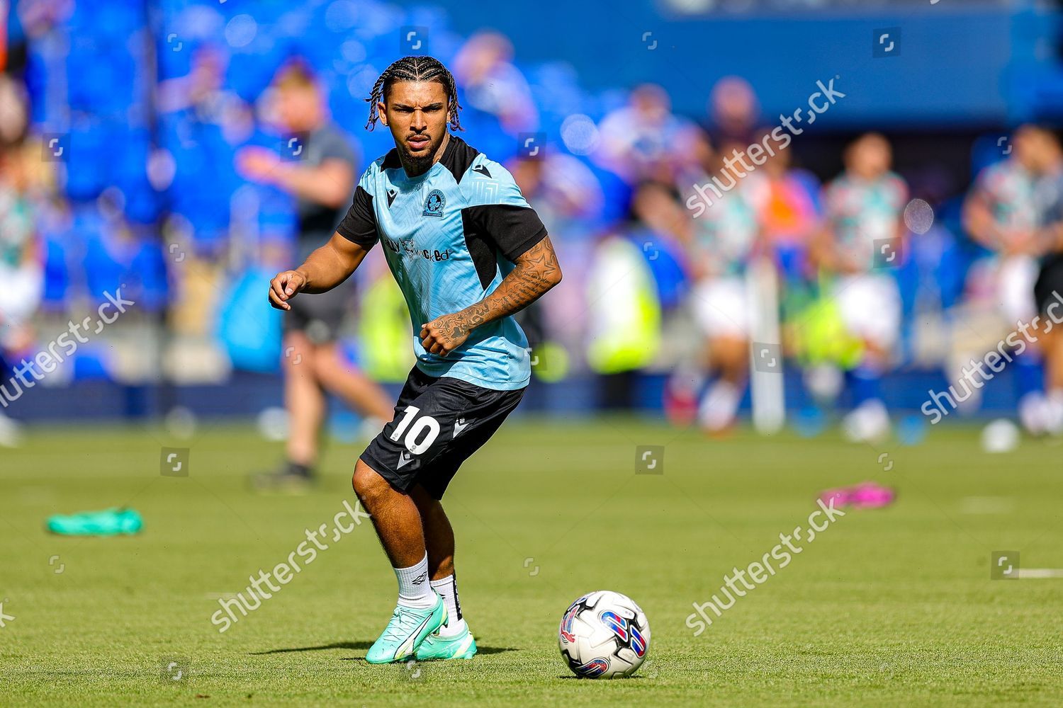 Tyrhys Dolan (10) of Blackburn Rovers arrives at Swansea.com stadium Stock  Photo - Alamy