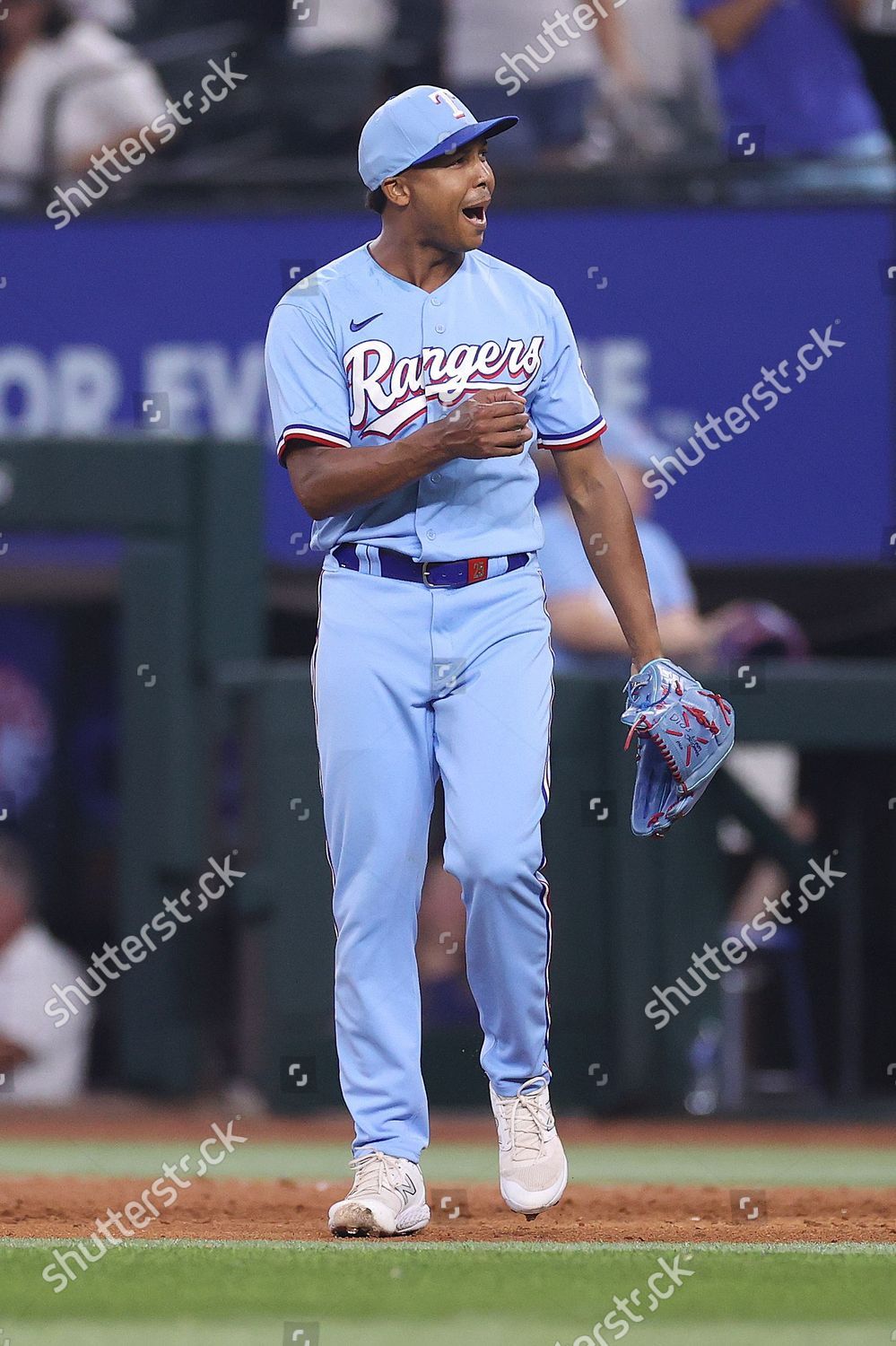 Texas Rangers Relief Pitcher Jose Leclerc Editorial Stock Photo - Stock  Image