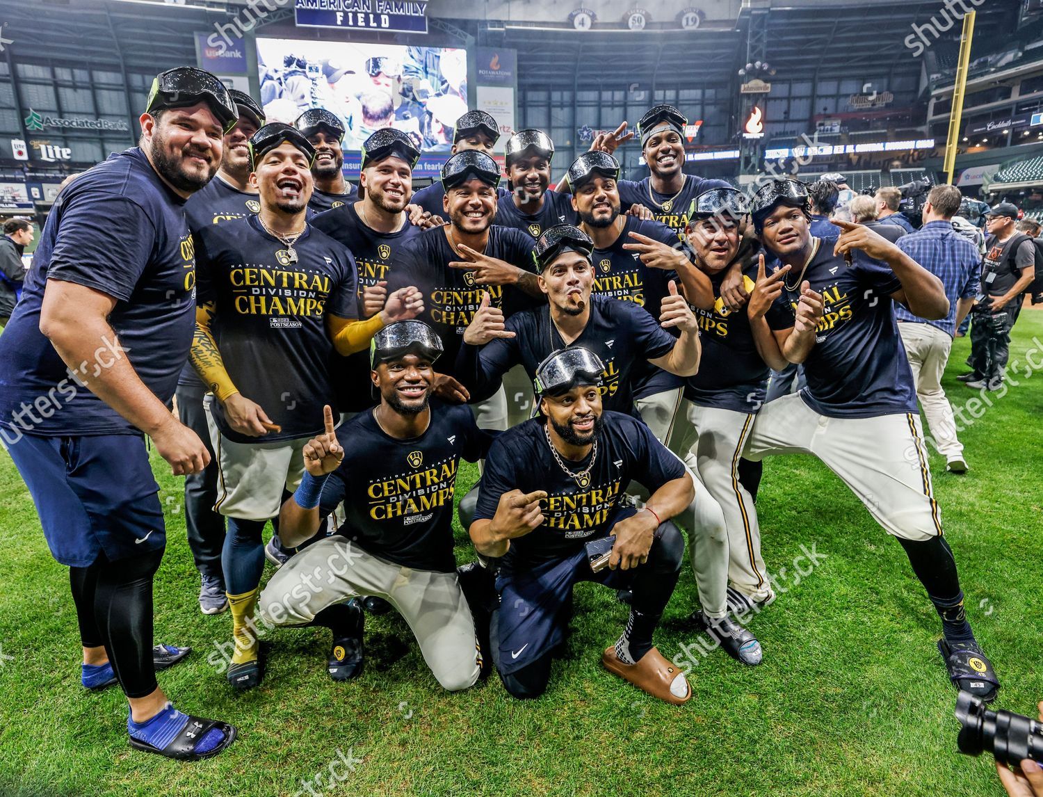 Milwaukee Brewers National League Central Division Champs 2023