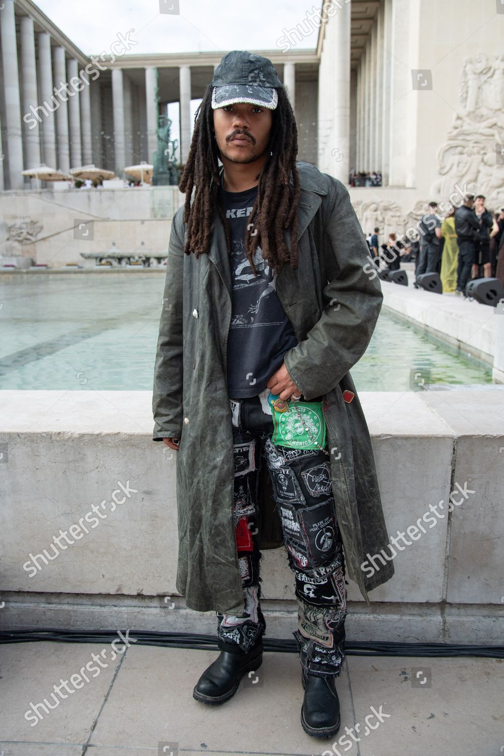 Luka Sabbat Attending Rick Owens Womenswear Editorial Stock Photo