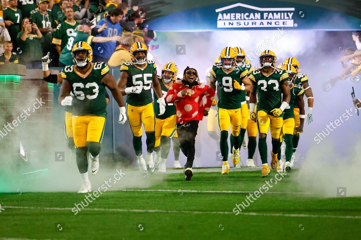 Green Bay Packers Offensive Tackle Rasheed Editorial Stock Photo - Stock  Image