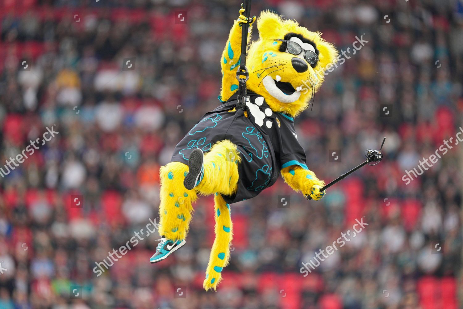 Help get the Jacksonville Jaguars mascot Jaxson de Ville in the