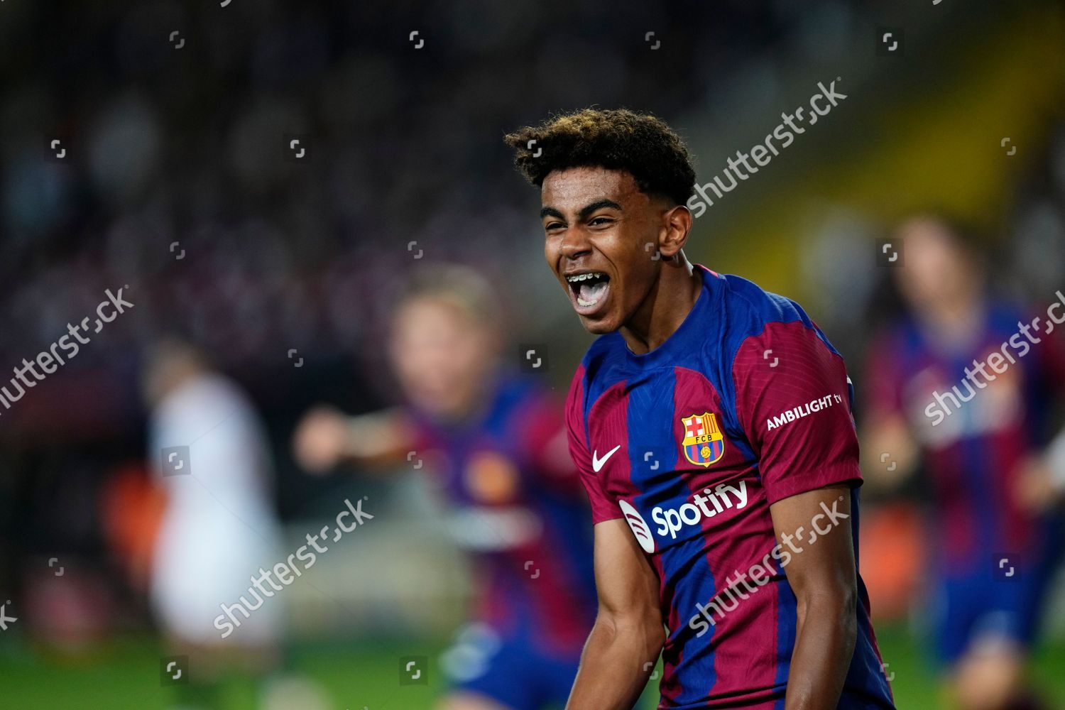 Lamine Yamal Right Winger Barcelona Spain Editorial Stock Photo - Stock