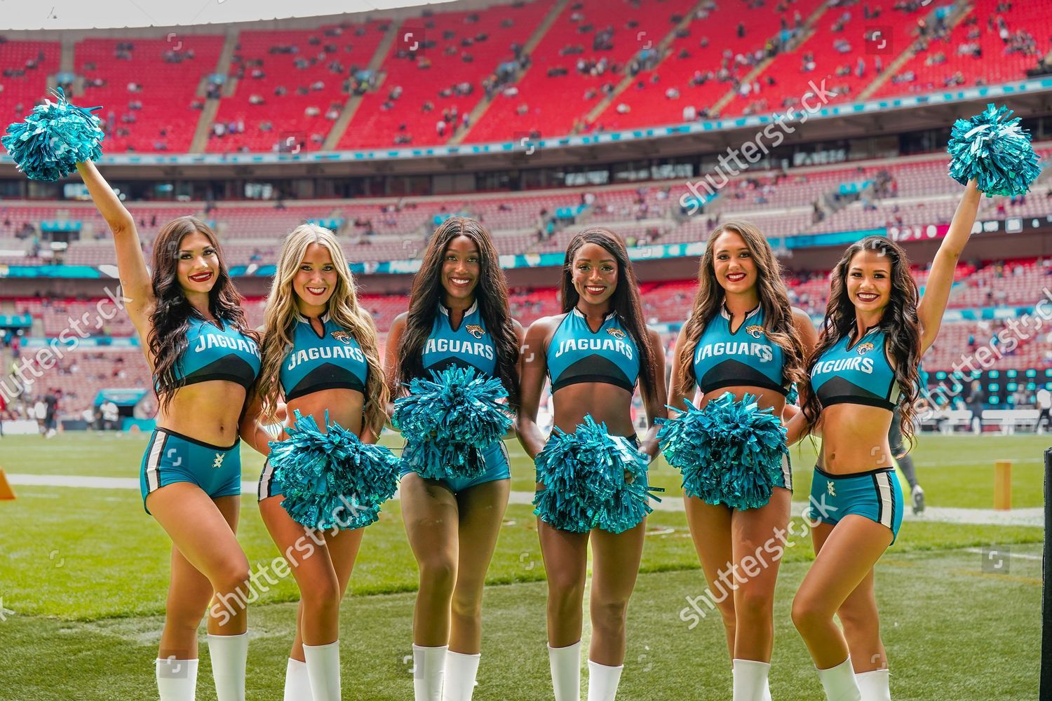 Jacksonville Jaguars Cheerleaders During International Series Editorial  Stock Photo - Stock Image