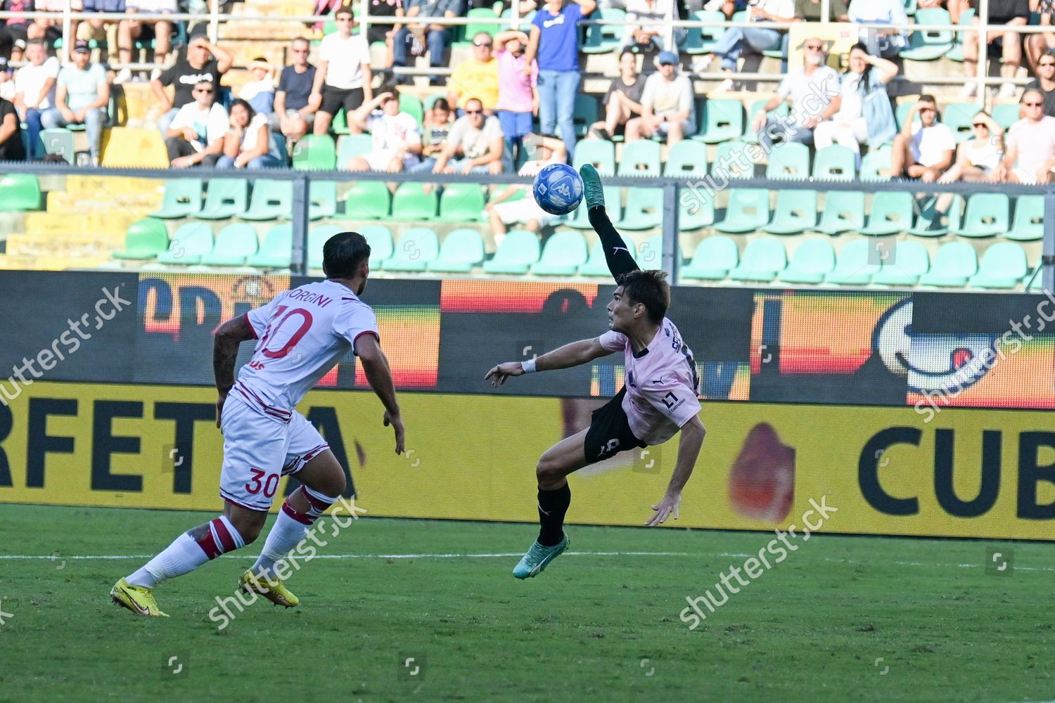 The Emblem of the Football Club `Palermo`. Italy Editorial Stock