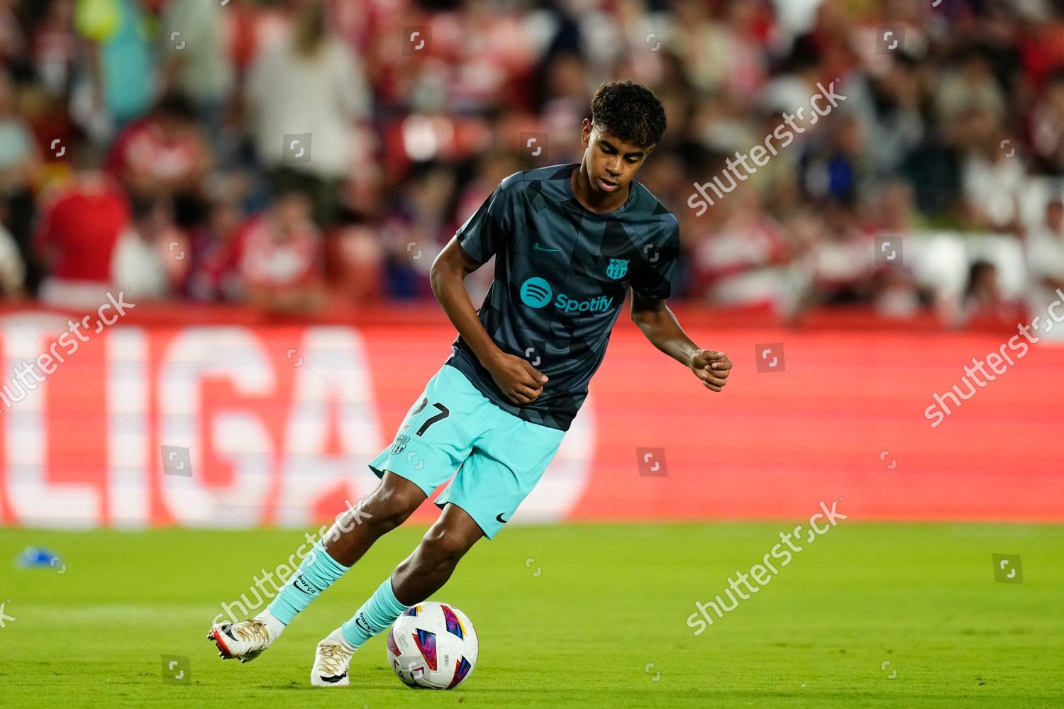 Lamine Yamal Right Winger Barcelona Spain Editorial Stock Photo - Stock