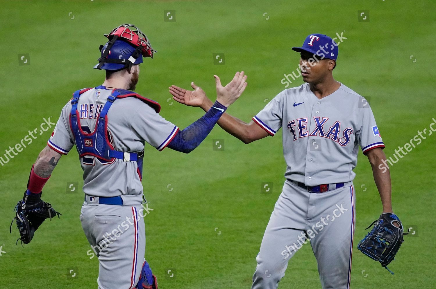 Texas Rangers Relief Pitcher Jose Leclerc Editorial Stock Photo - Stock  Image